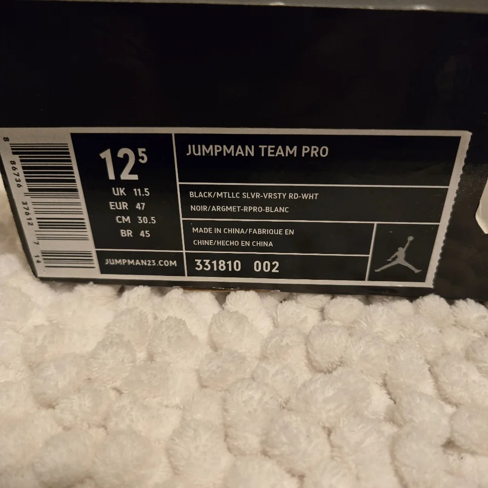 Jordan Jumpman Team Pro Bred